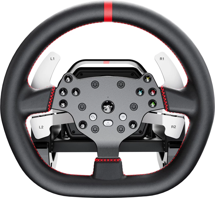 set gaming timon + pedale PXN V10 Pro 3.2Nm direct-drive timon 270 mm 17 butona USB për PC/PS4/Xbox me kapëse montimi set