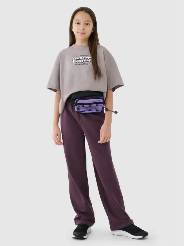 Maicë crop top oversize për fëmijë 4F