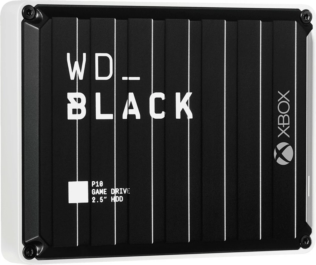 Hard disk Western Digital P10, 4 TB, 2.5", 3.2 Gen 1, e zezë