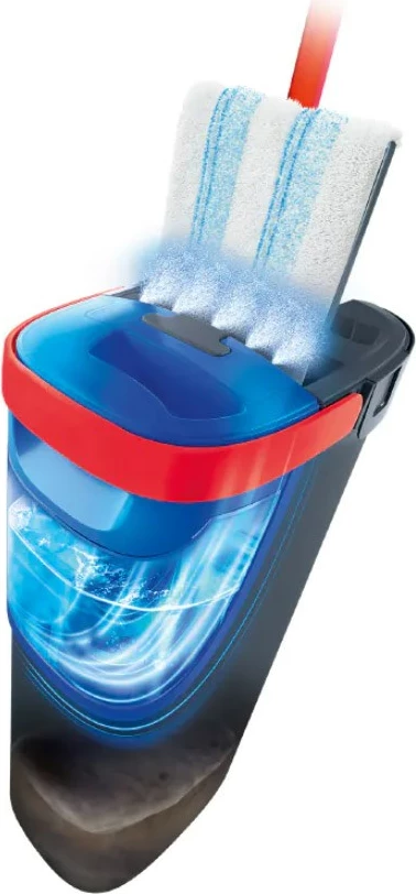 Mop i sheshtë Vileda H2prO, mikrofibër, i zi