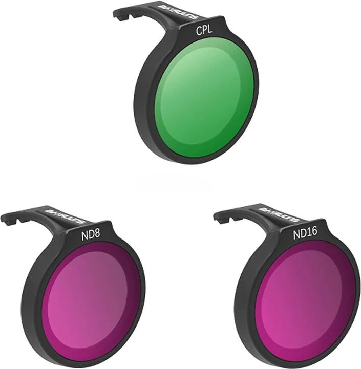 Set filtrash për dron Sunnylife NE-FI874, CPL+ND8+ND16, për DJI Neo