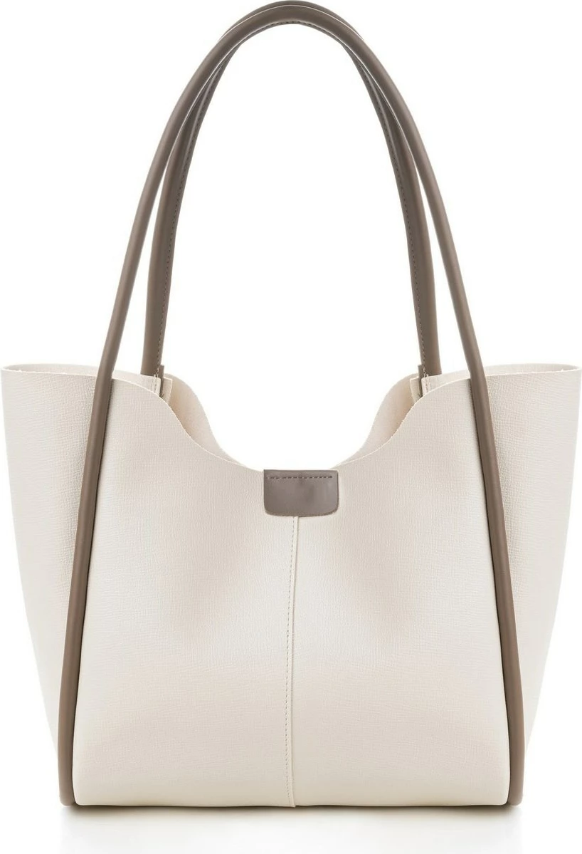 Çantë tote Lucky Bees, krem