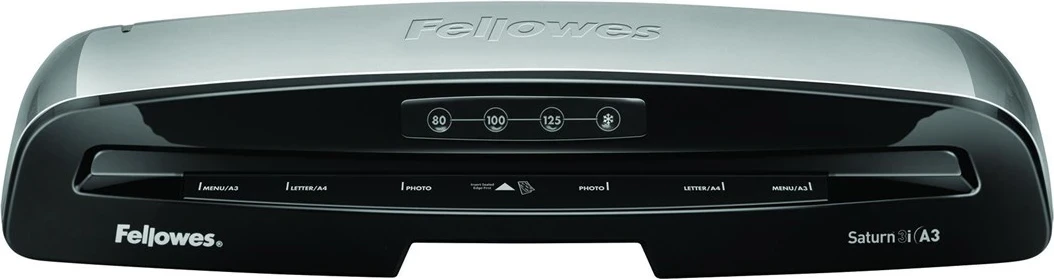 Plastifikues Fellowes Saturn 3i, 300 mm/min, e zezë/argjend