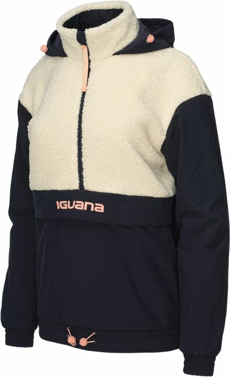 Jakne për femra Iguana, bezhë/kaltër