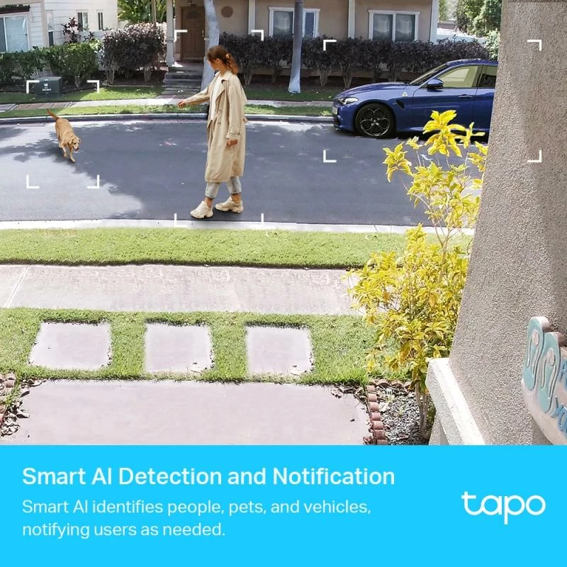 Kamerë rrjeti, TP-Link Tapo C420, 4MP, bardh e zezë