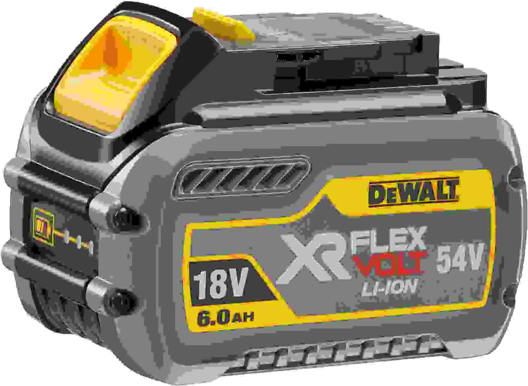 Bateri Dewalt DCB546 XR FLEXVOLT 6.0Ah 18/54V, verdhë/zezë