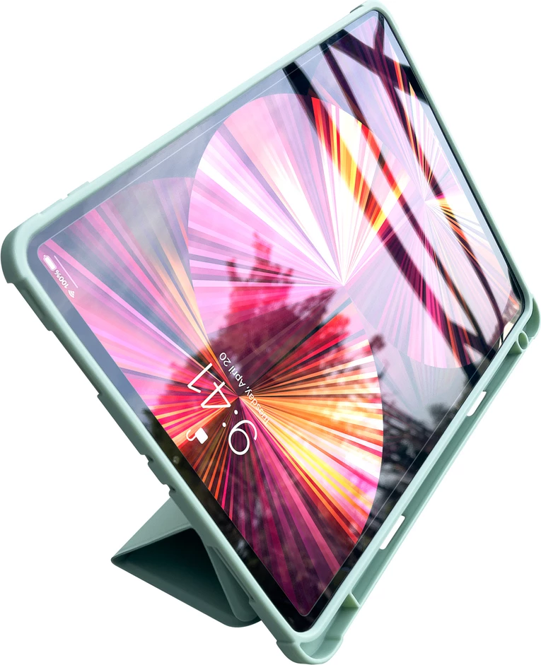 Mbështjellës tablet Hurtel Smart Cover me qëndrim, për iPad mini 8.3" (2021), Blu