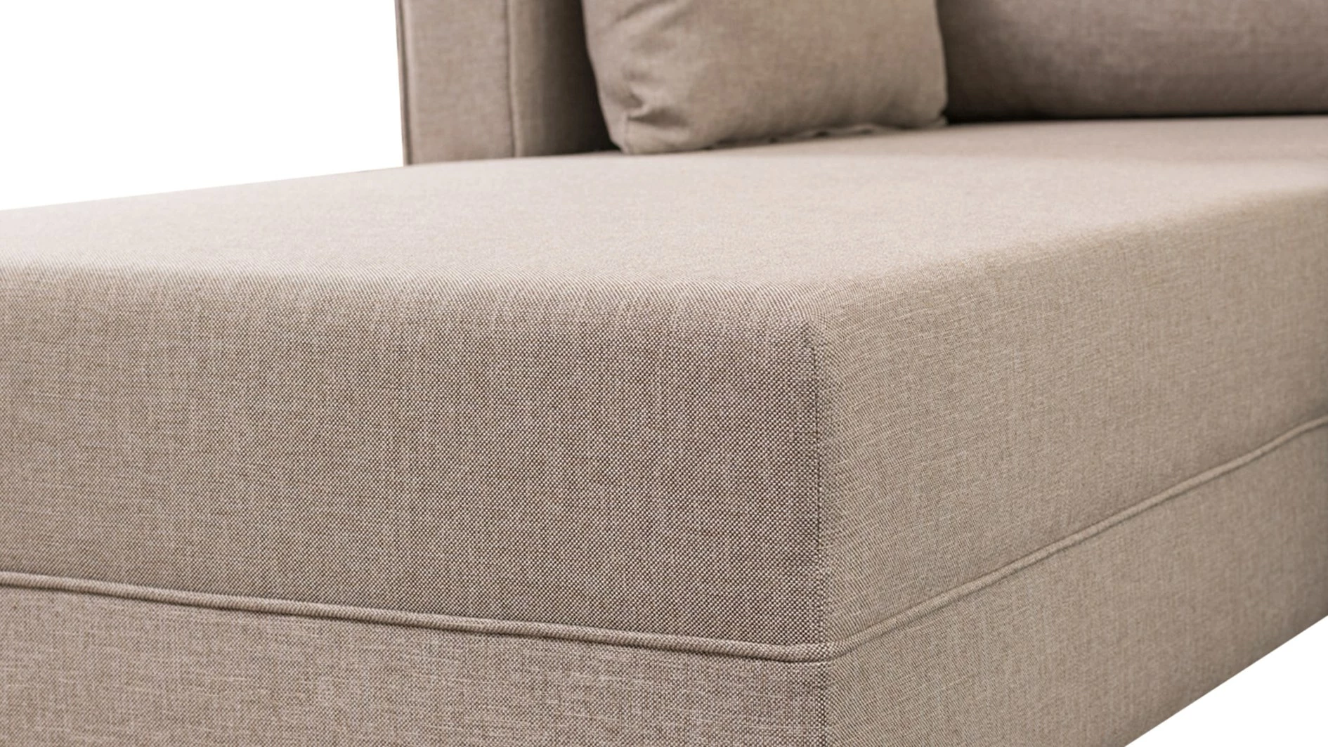Këndare Bella, ngjyrë krem, Atelier del Sofa, kënd majtas