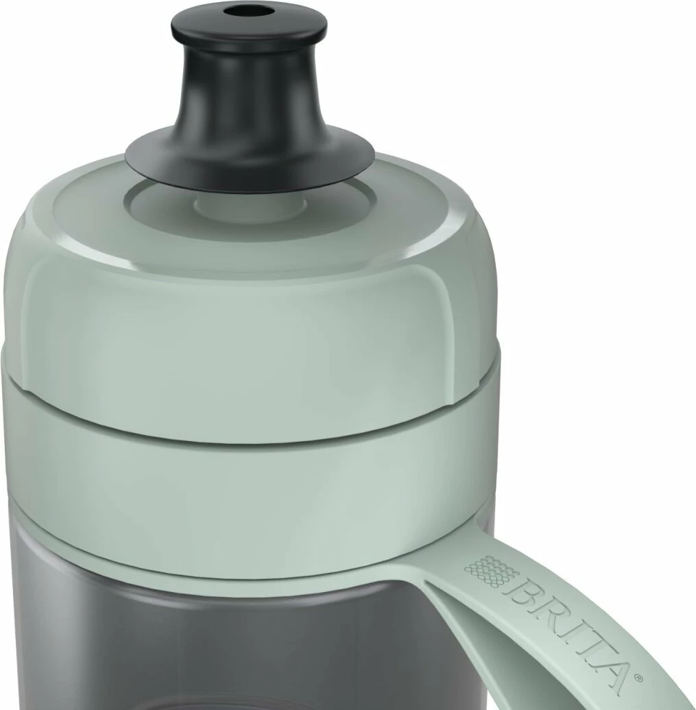 Shishe filtruese uji Brita Active 600 ml, pastel jeshile, set me 5 filtra MicroDisc