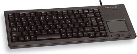 Tastierë Cherry XS Touchpad, Full-size, Wired, USB, QWERTY, Black