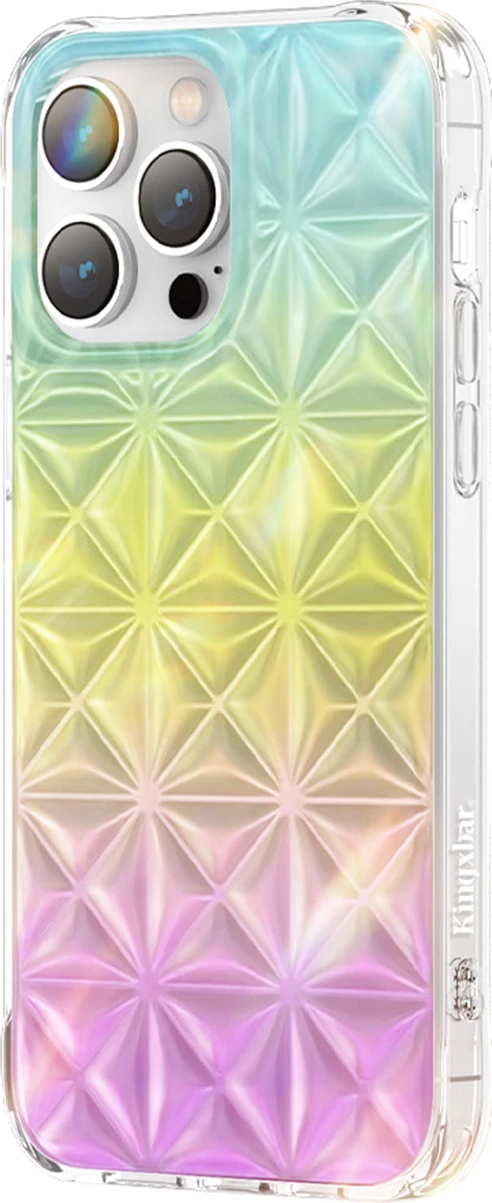 Mbështjellës Kingxbar Miya Series për iPhone 14 Pro, shumëngjyrësh