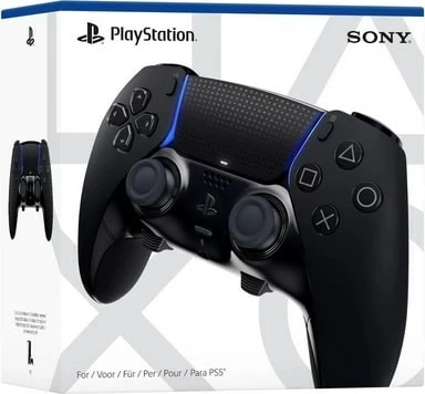 Kontroller Sony DualSense Edge Wireless për PlayStation 5, i zi (Midnight Black)