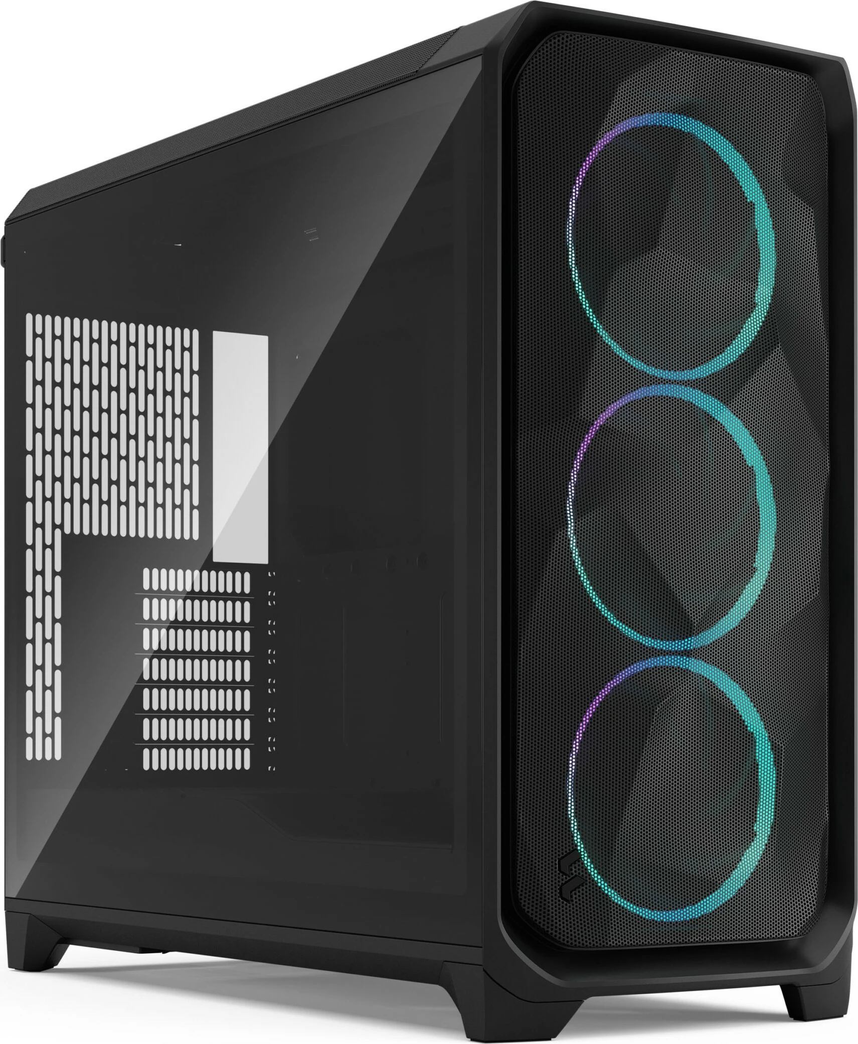 Kasë Fractal Design Meshify 3 XL, midi tower, RGB, xham i temperuar, e zezë