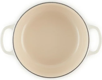 Enë pjekjeje Le Creuset Signature Roaster 20cm meringue