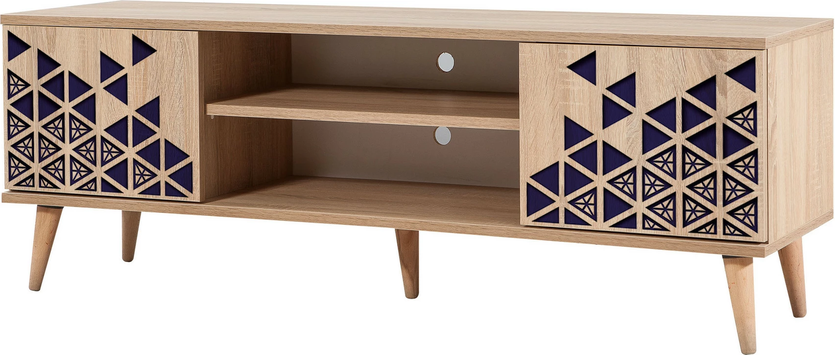 Komodë TV Skye Decor, ngjyrë lisi Sonoma, Truva-123