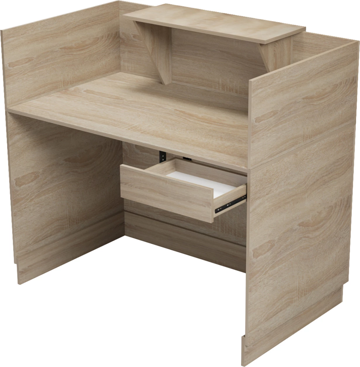 Banak recepsioni profesional BARRY, ngjyrë sonama, FH2152.01, 120x70x110cm