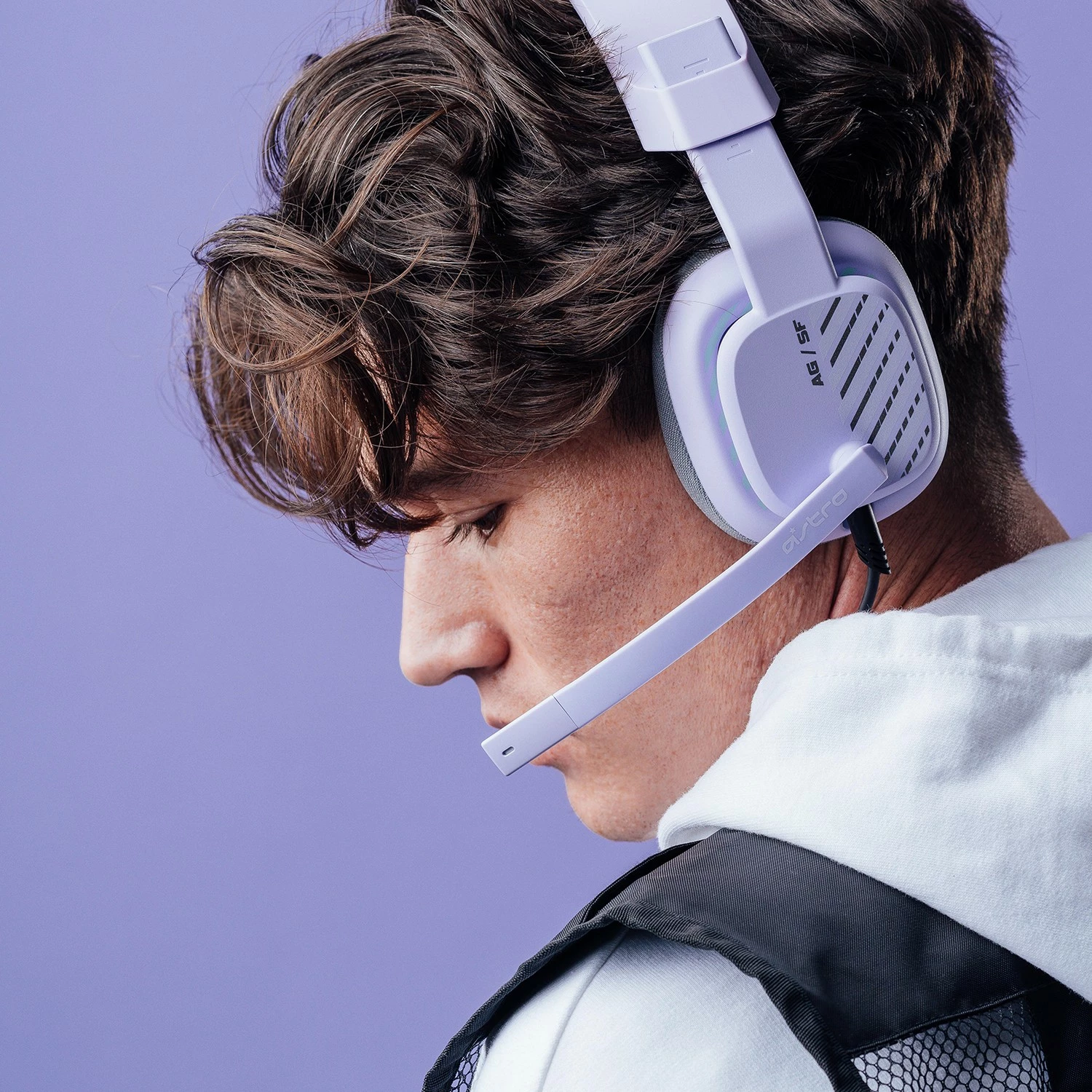 Kufje Logitech Astro Gaming A10 Gen 2, me kabllo, 3.5mm, lilac
