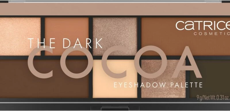 Hije për sy Catrice The Dark Cocoa Palette, 9 g
