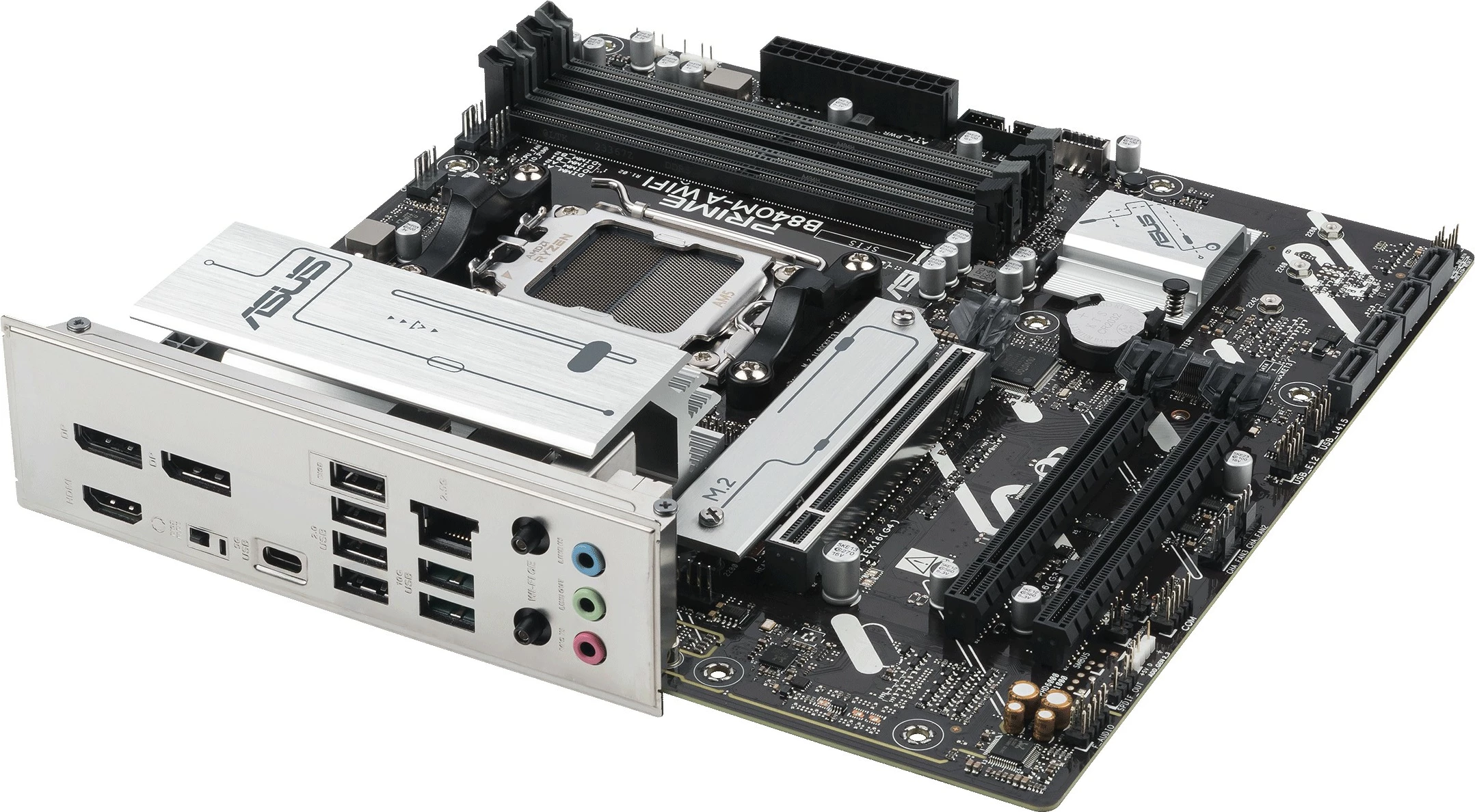 Pllakë amë ASUS Prime B840M-A WIFI, micro ATX, Bluetooth 5.3