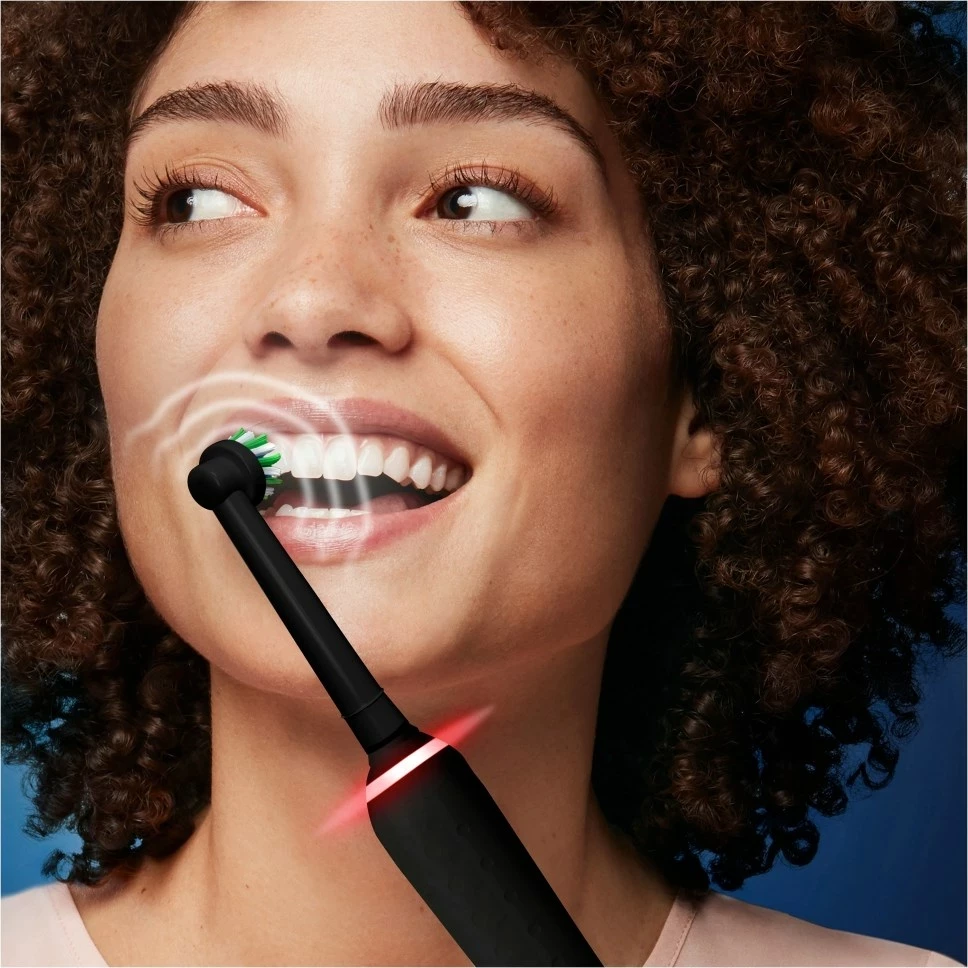 Furçë dhëmbësh elektrike Oral-B Pro 3 3900N, për të rritur, Rozë, Set dhuratë