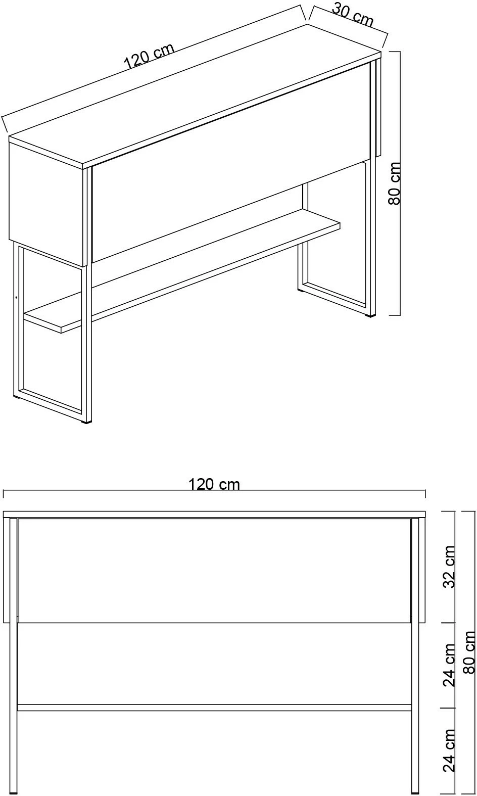 Komodë Hanah Home, Luxe, argjend dhe arre