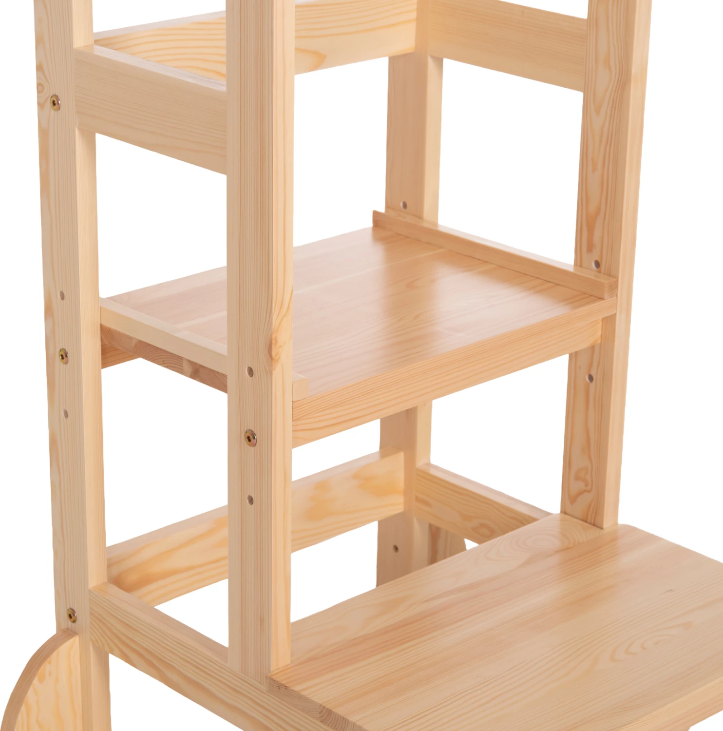 Kullë mësimi për fëmijë Montessori PEPE, dru pishe natyral, FH9291.01, 55x53x90cm
