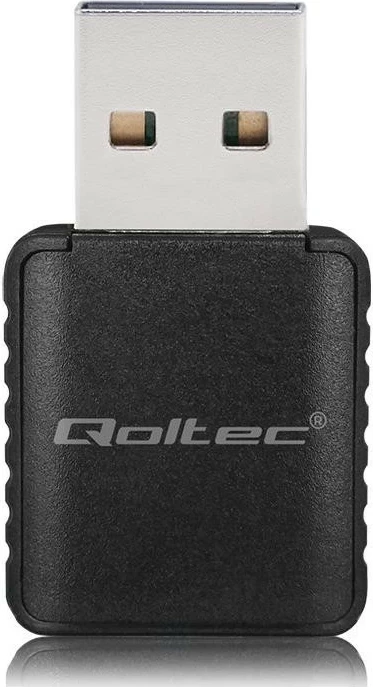 Adapter WiFi Qoltec 56988, DUAL mini, USB 3.0, 1300Mbps