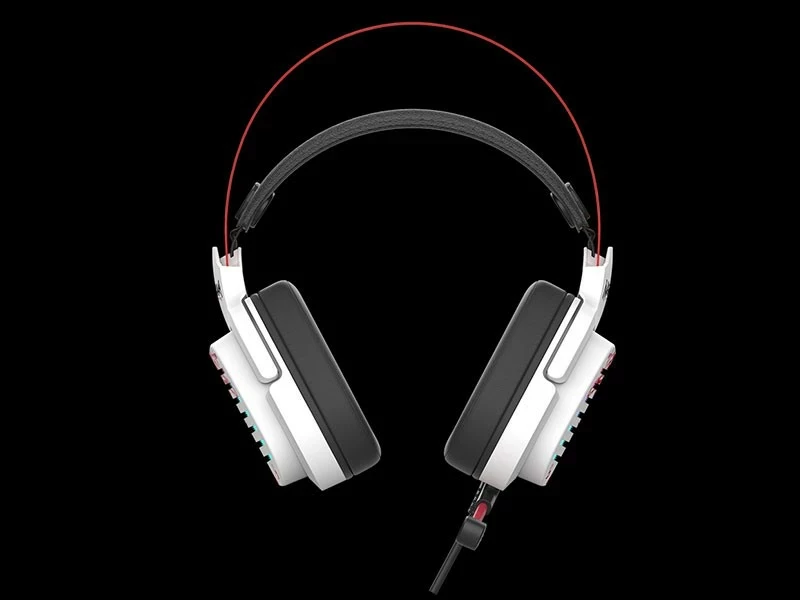Kufje A4-Tech Bloody G560 Naraka, 7.1, RGB, bardhë-kuqe
