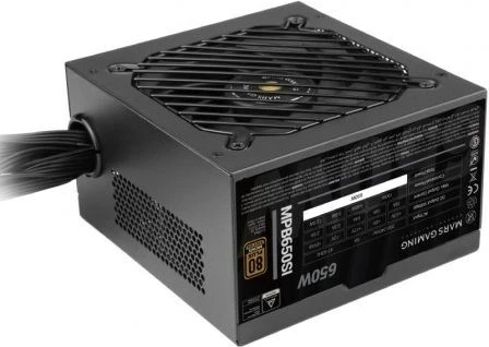 Njësi furnizimi me energji Mars Gaming MPB650SI, 650 W, ATX, E zezë
