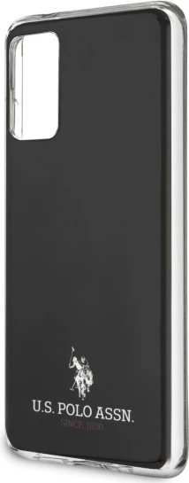 Mbështjellës U.S. Polo Assn. USHCS62TPUBK Shiny për Samsung Galaxy S20, i zi