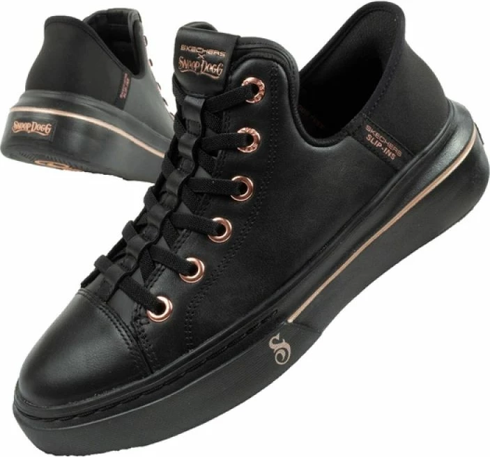 Atlete femra Skechers, të zeza