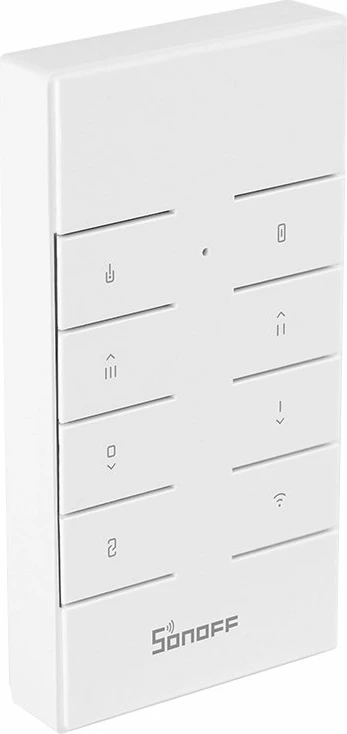 Baza murale për kontrollues Sonoff RM433, e bardhë