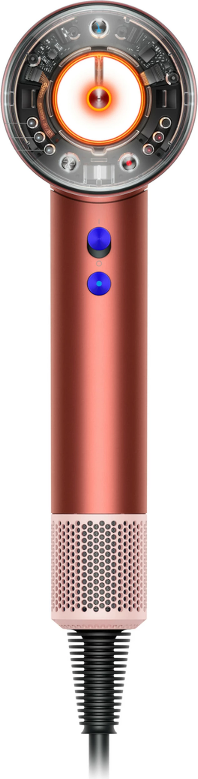 Tharëse flokësh Dyson HD16 Supersonic Nural, 1600W, 5 aksesorë, rozë