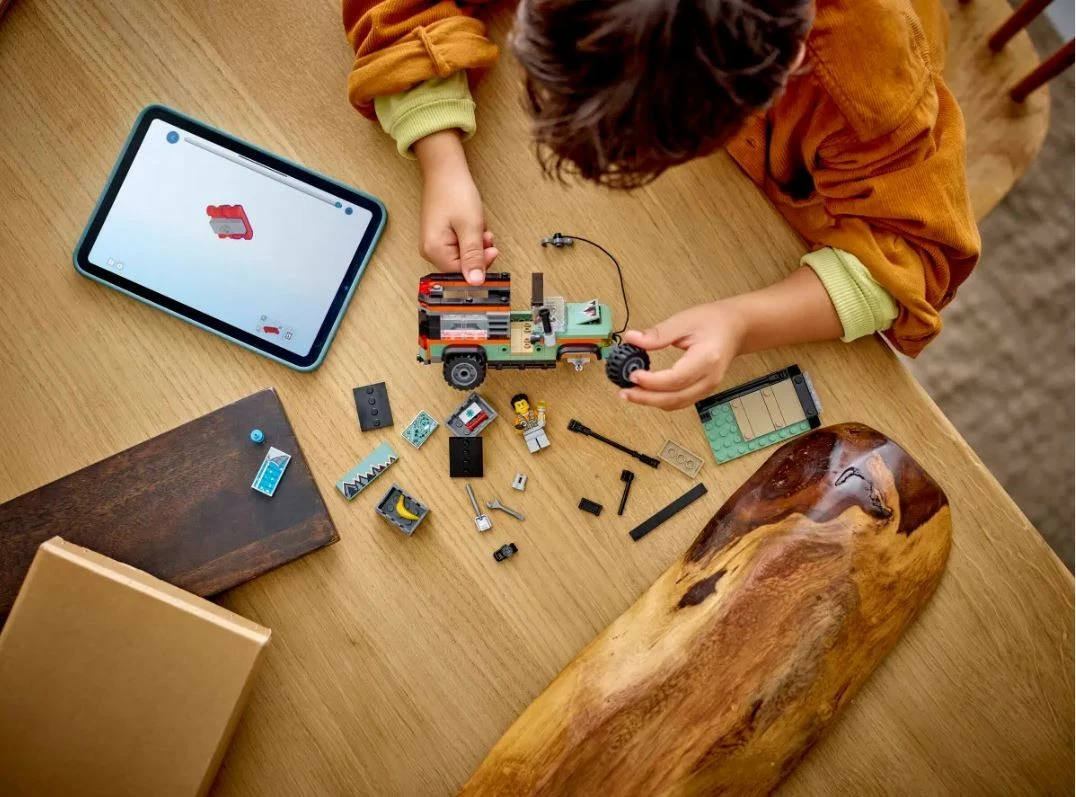 Set LEGO City Off-Road Mountain Truck 4x4, 221 pjesë, për fëmijë, Jeshile