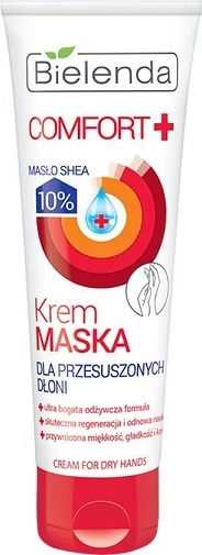 Krem dhe maskë për duar Bielenda Comfort+, 75ml