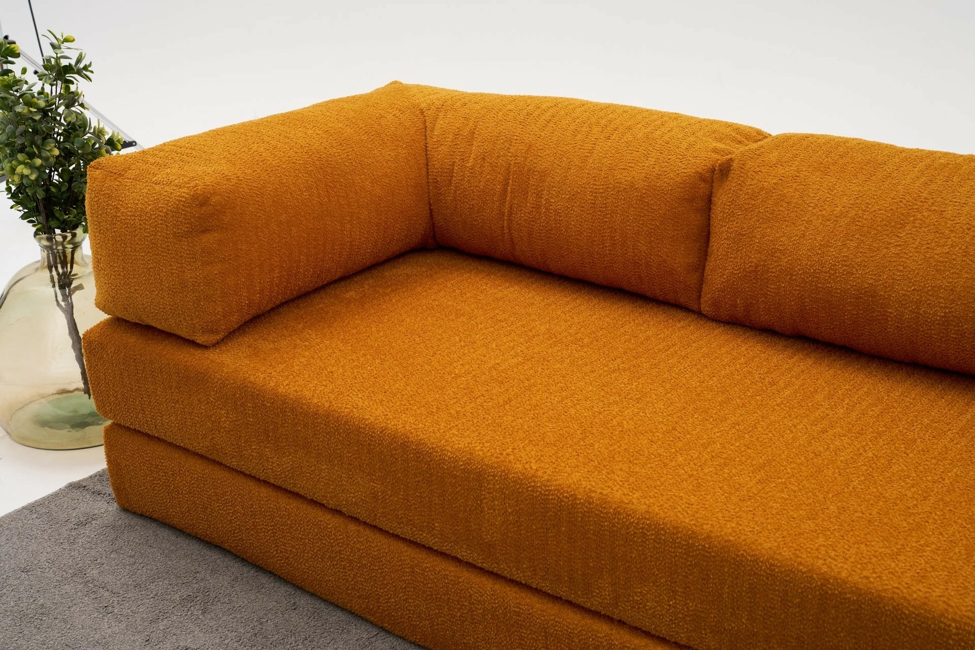 Këndsofa Atelier del Sofa, Comfort, portokalli