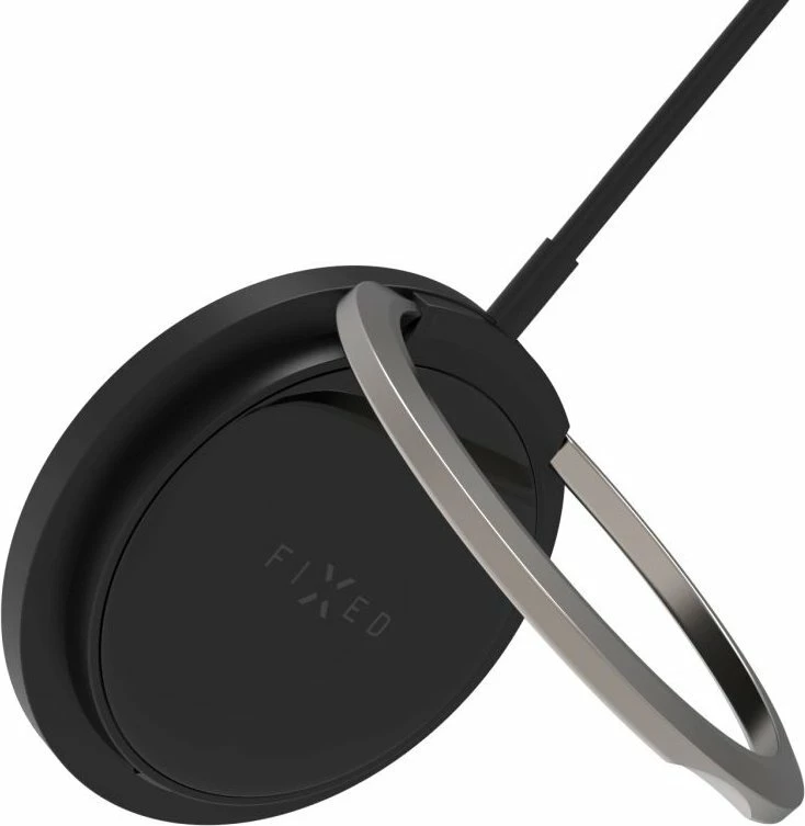 Karikues wireless Fixed MagPad FIXMPAD2-BK 15W MagSafe me mbajtëse metalike USB-C, i zi