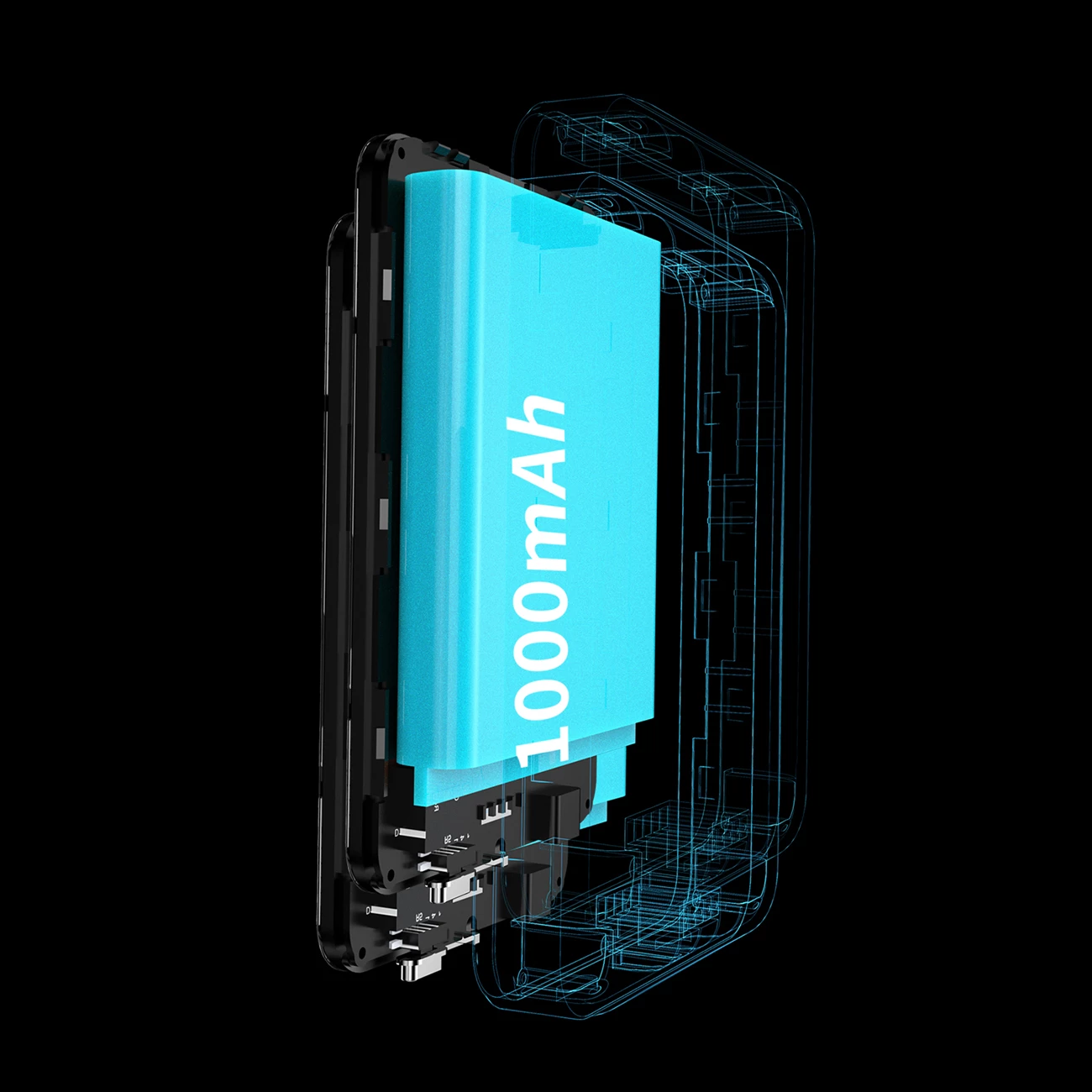 Power bank Dudao TGK1, 10000mAh, MagSafe wireless, 20W, i zi