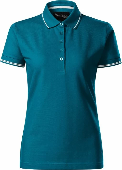 Maicë polo Malfini Perfection, për femra, blu petrol