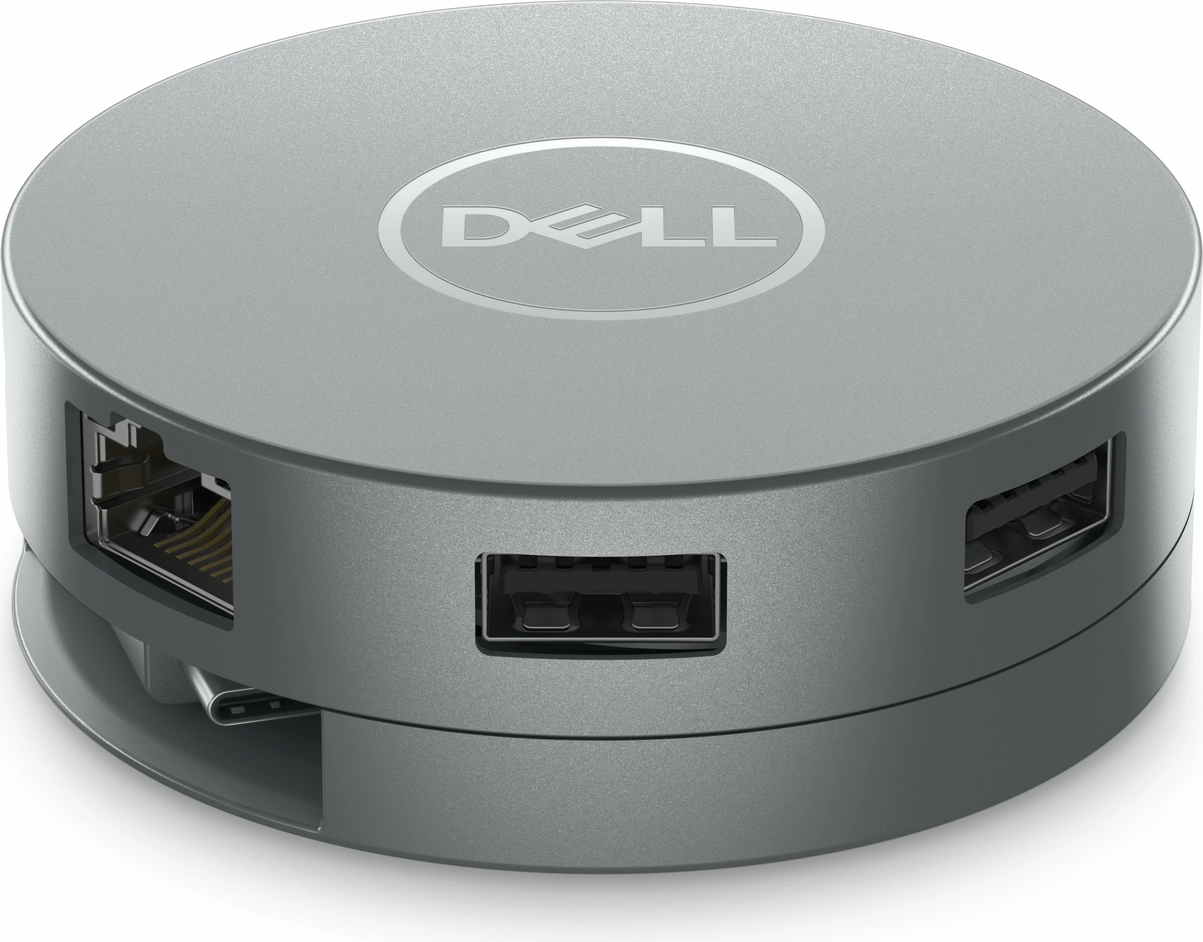 Adapter multiport 6-në-1 DELL DA305, Wired, USB 3.2 Gen 2, Silver