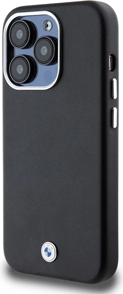 Mbështjellës BMW Signature Wrapped Metal MagSafe për iPhone 14 Pro, i zi
