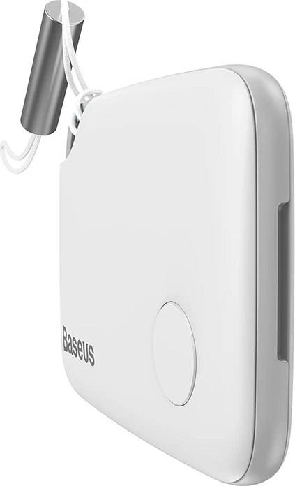 Bluetooth tracker Baseus Intelligent T2 rope type, ZLFDQT2-02, i bardhë
