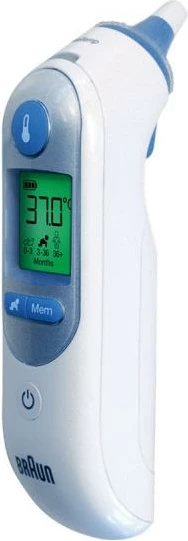 Termometër në vesh, Braun ThermoScan 7 IRT 6520, Age Precision, ekran i ndriçuar