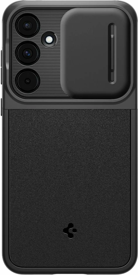 Mbështjellës Spigen Optik Armor për Samsung Galaxy A55 5G, i zi