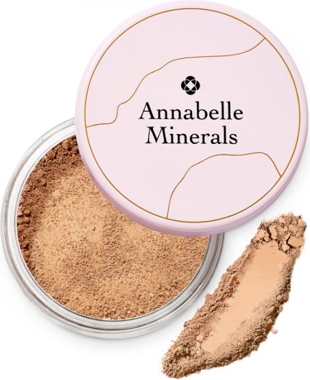 Fondatinë minerale matifikuese Annabelle Minerals Golden Light për femra 4g