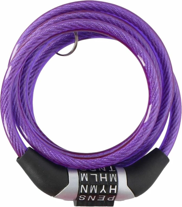 Kyç spirale për biçikleta Dunlop, vjollcë