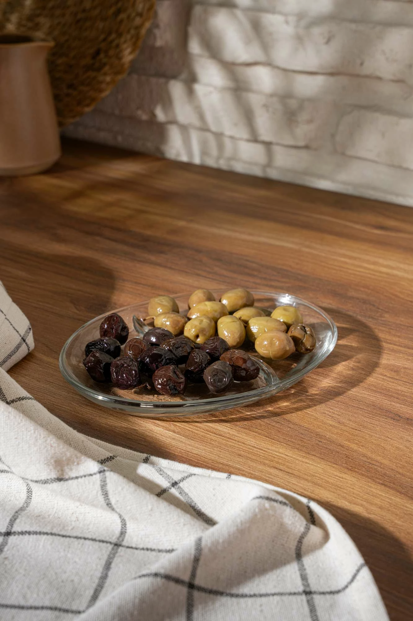 Set pjata mengjesi Hermia PD1222GCL, 2 copë, transparente