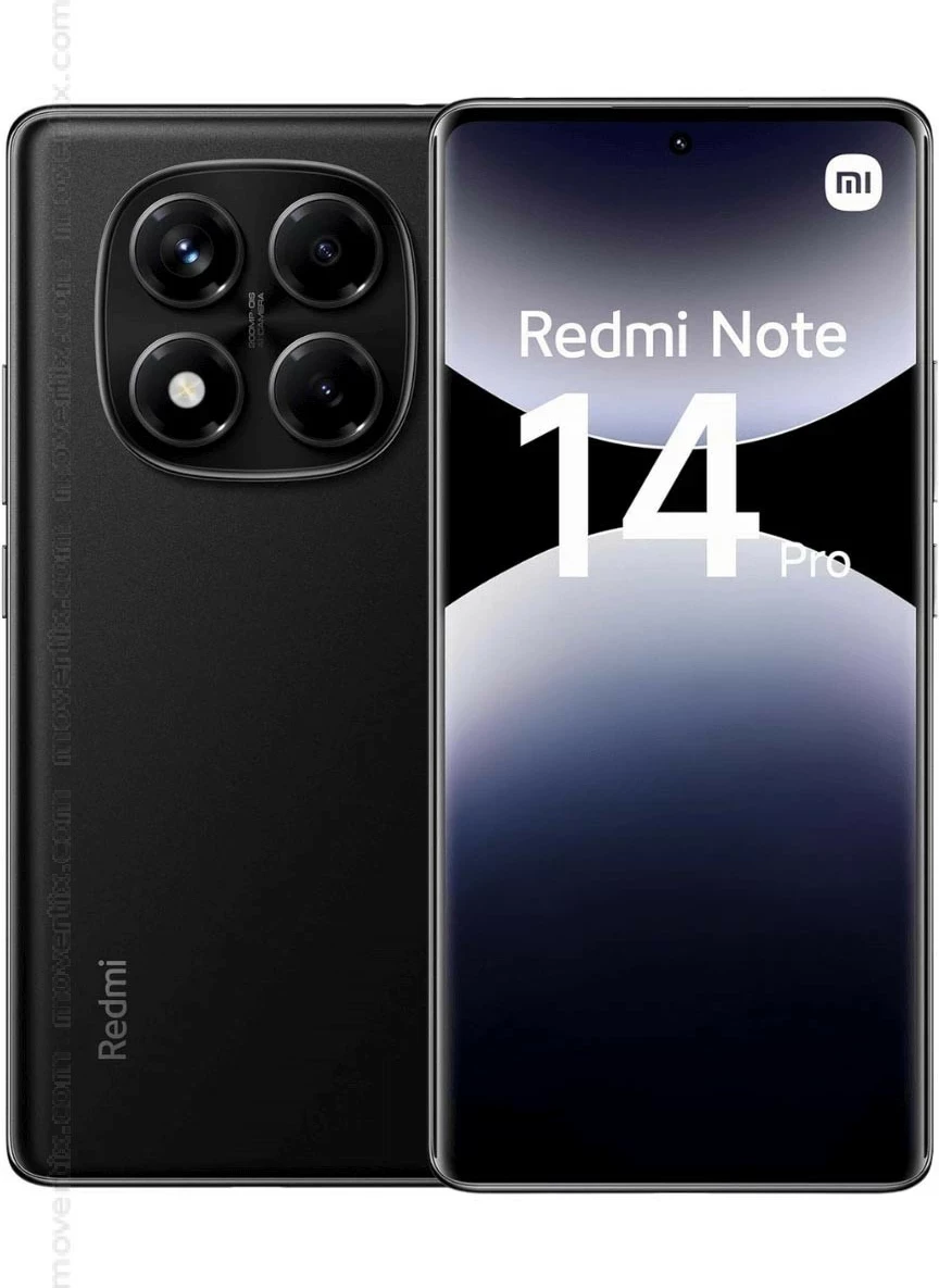 Celular Xiaomi Redmi Note 14 Pro, 6.67", 8+256GB, i zi