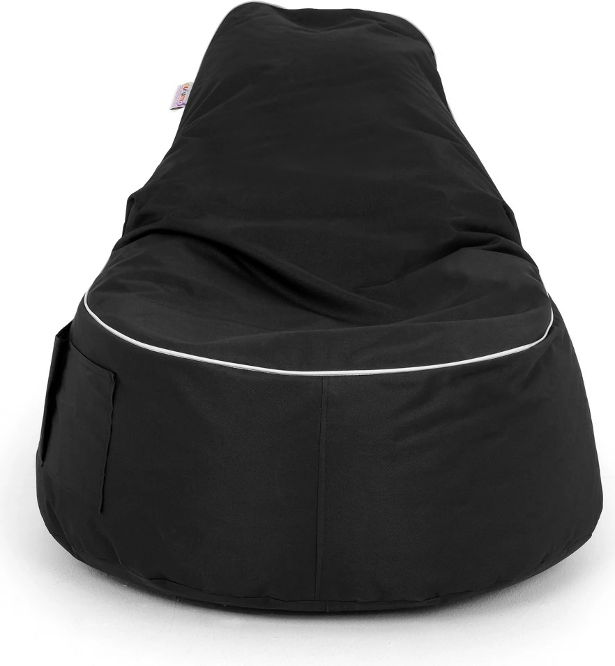 Qese ulëse (bean bag) Atelier del Sofa, ngjyrë e zezë, Golf