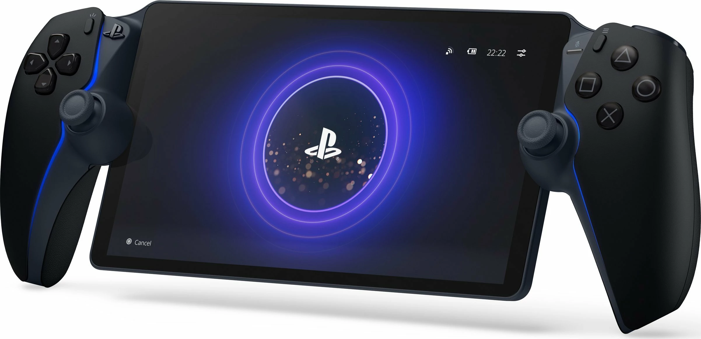 Konzolë portative Sony PlayStation Portal, ekran 8\" LCD 1080p/60Hz, Wi‑Fi streaming, e zezë, set me kabllo USB‑C